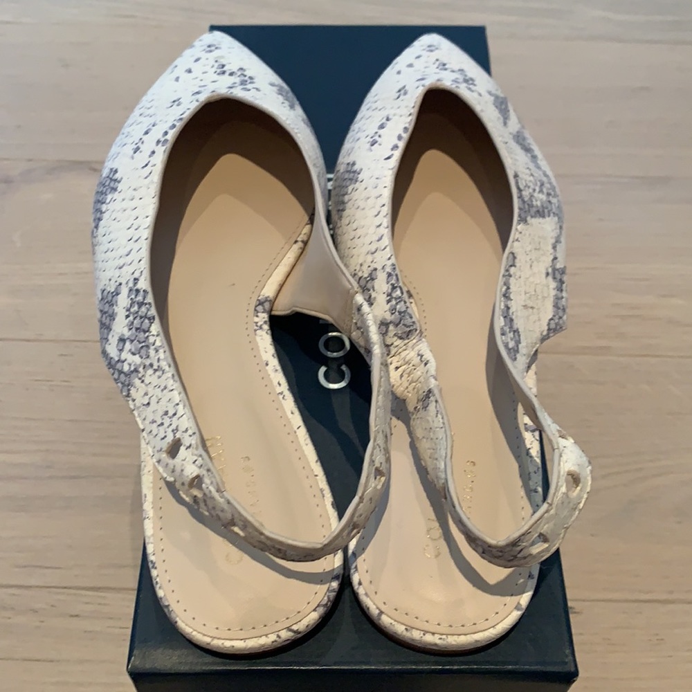 Cole Haan Merrit Skimmer sling back flats 8.5B - Picture 6 of 8
